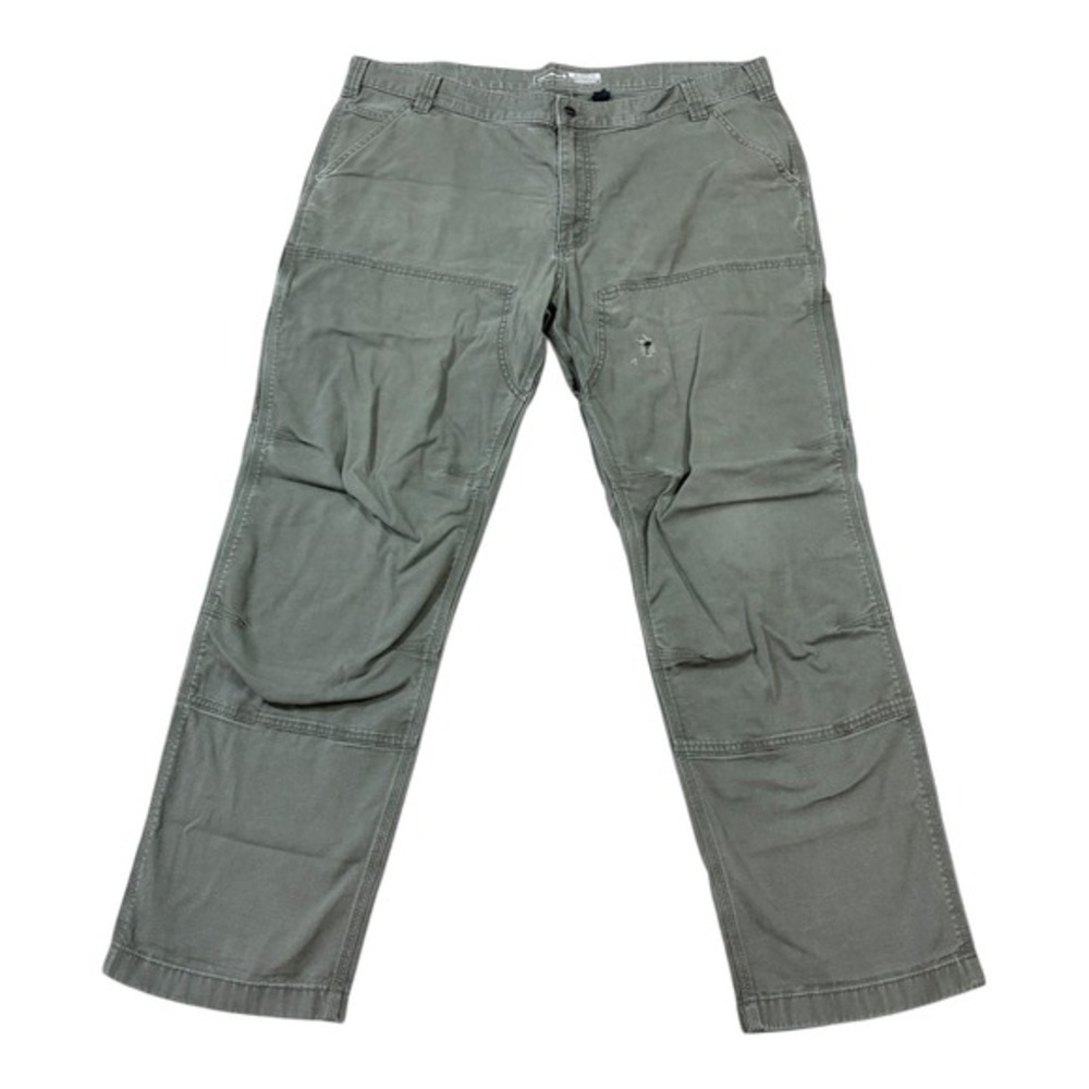 Carhartt BN2802 M Relaxed Fit‎ Work Utility Pants Khaki Green Men Size 42x32
